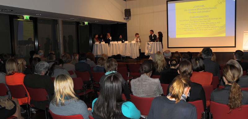 Moderation von Großveranstaltung inkl. Podiumsdiskussion durch Claudia Schenner-Klivinyi